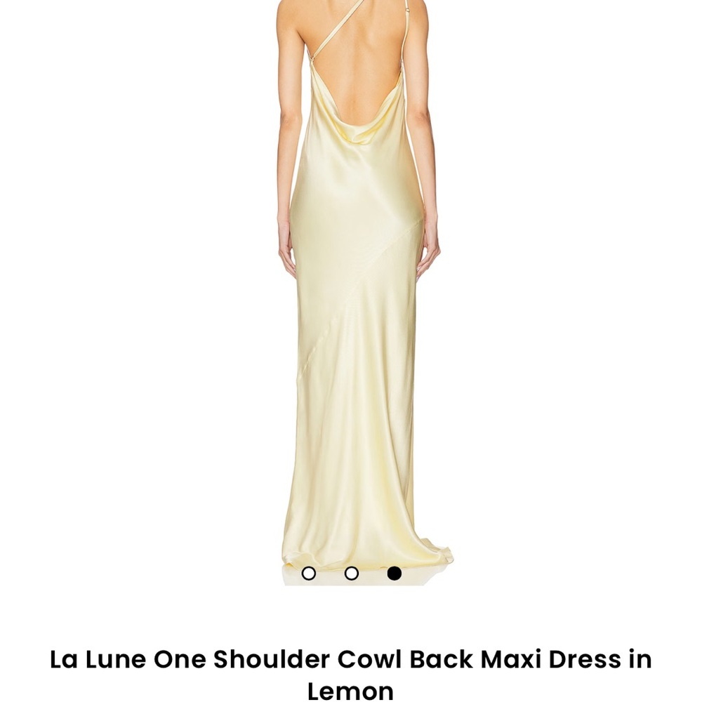 Shona Joy La Lune One Shoulder Maxi Dress - Lemon